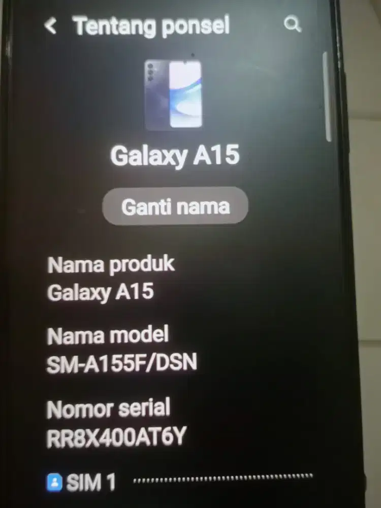 Dijual ss A15 atw bt dengan yg setara