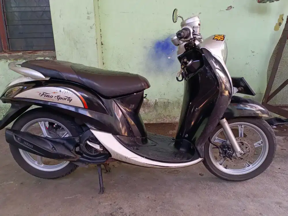Yamaha Fino Sporty fi Tahun 2014 PajakPanjg Mesin Halus Siap tancapGas