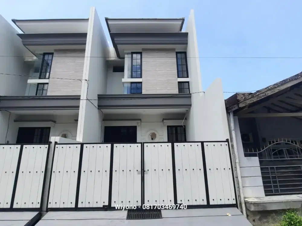 Rumah Taman Pondok Indah Surabaya Barat Modern Minimalis Baru Gres Siap Huni