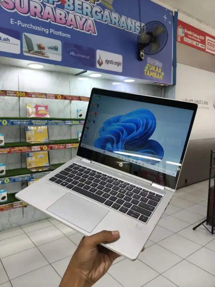 LAPTOP HP PROBOOK X360 435 G8 Bisa dicicil tanpa dp