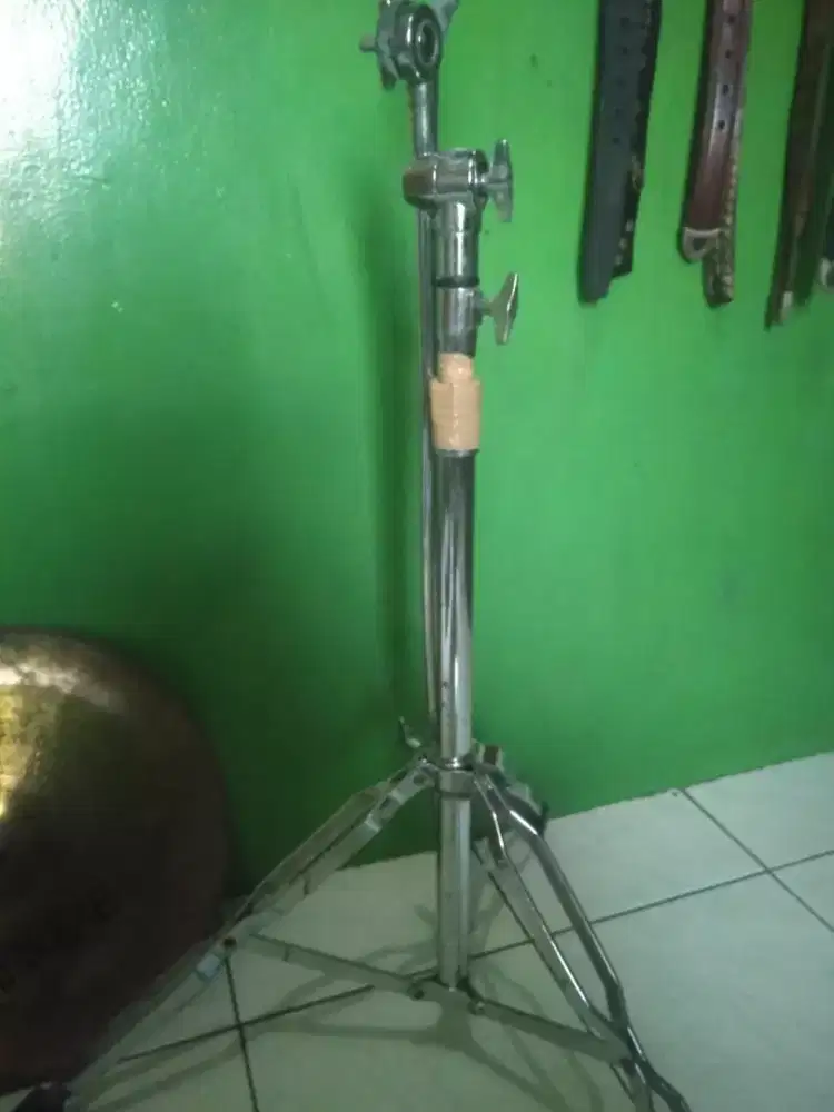 Jual cymbal crash, Chinese, stand
