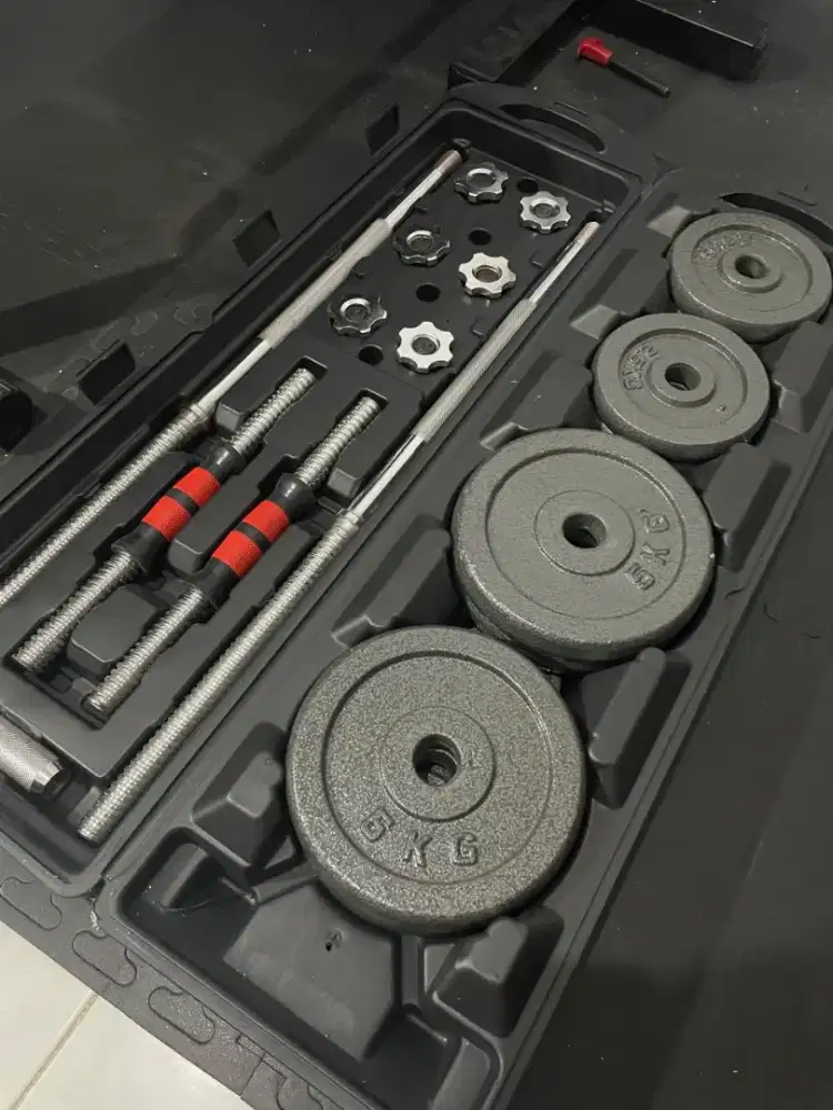 Dumbell Barbel set 50 kg