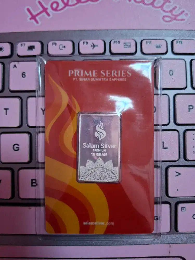 Silver/Perak 10gram brand salam silver