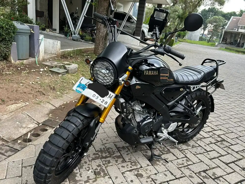 XSR 155 Tracker Modif Tipis Siap Touring!!