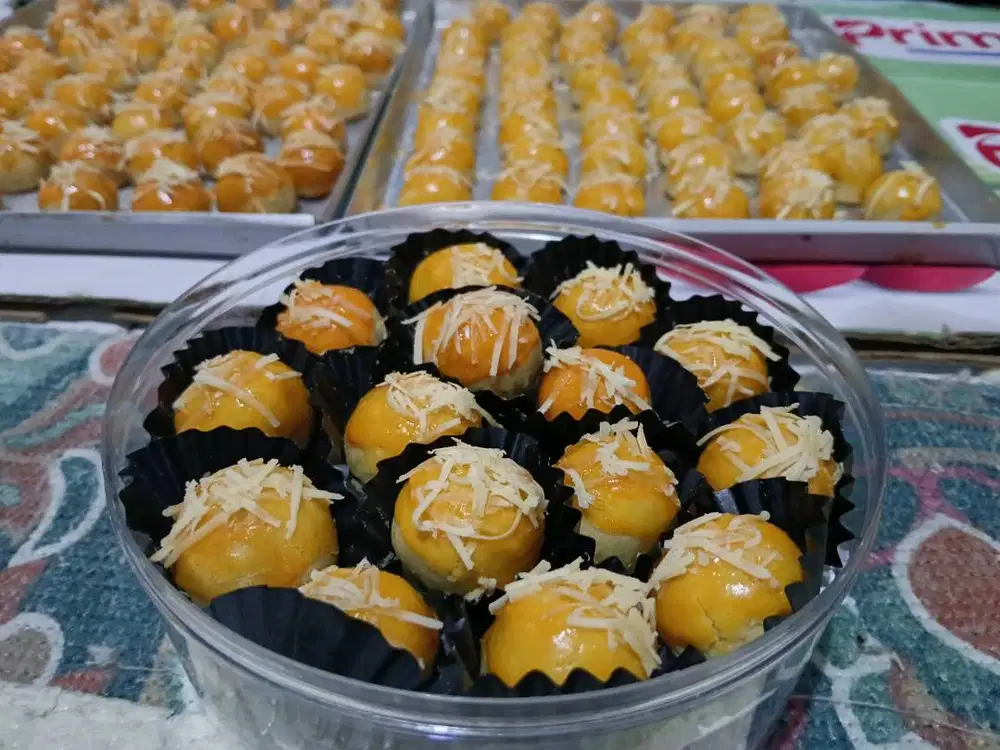 Nastar Homemade isi selai nanas asam, manis segar selainya