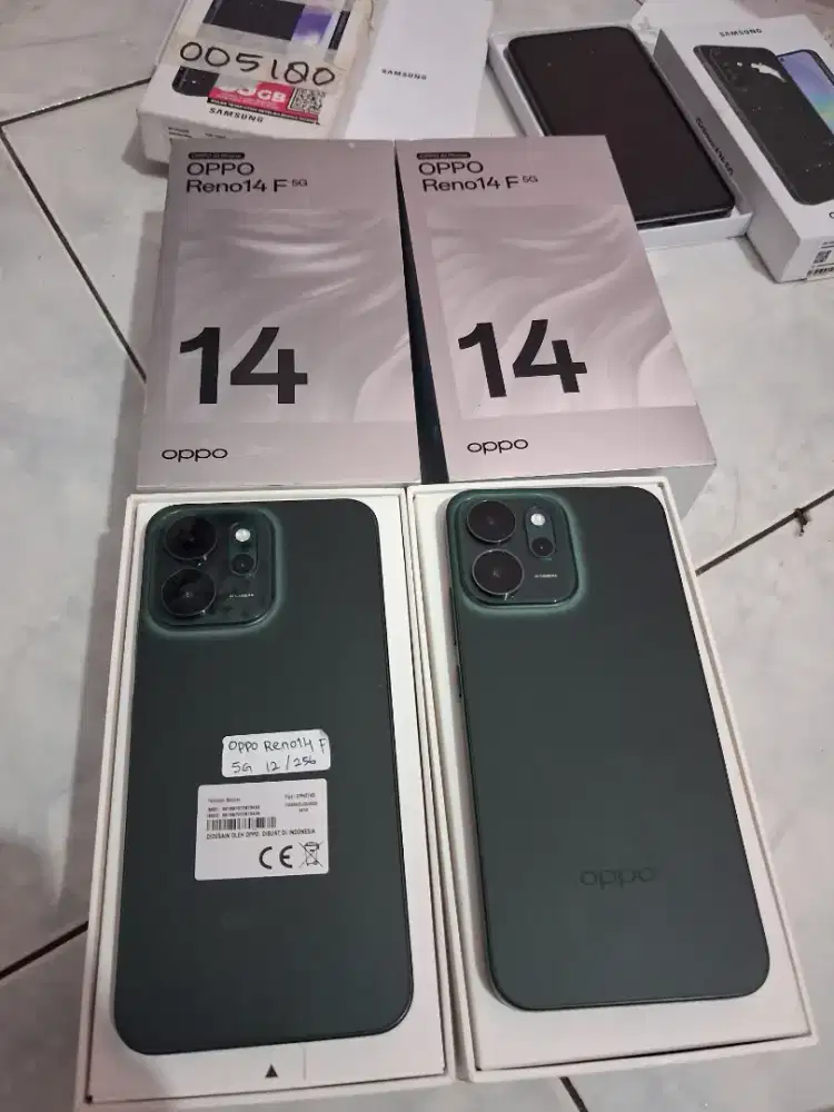 Reno 14F 5G 12/256gb likenew garansi super panjang