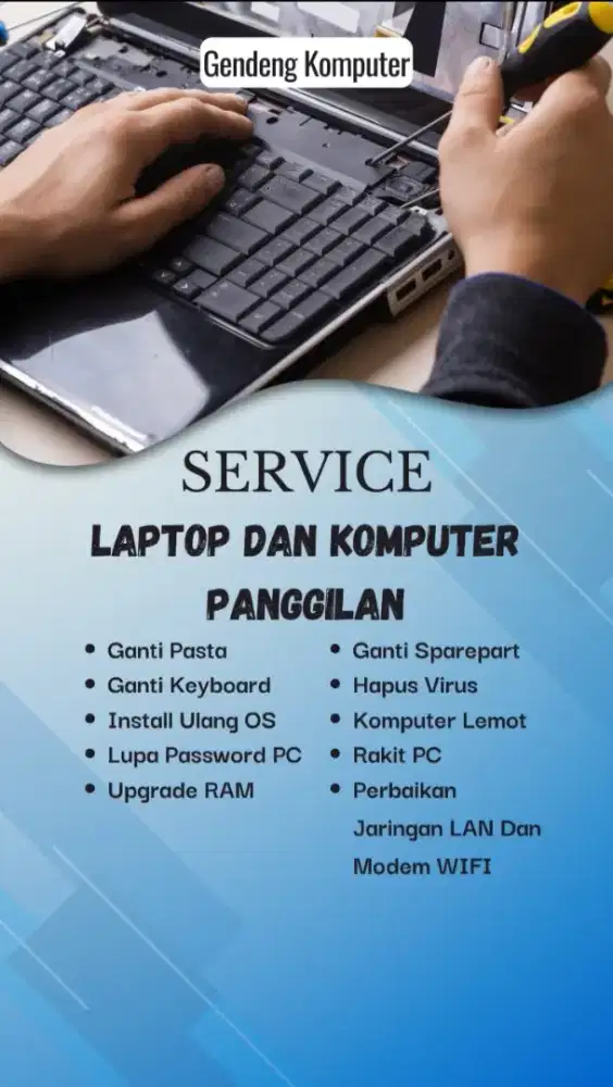 Service Laptop Dan Komputer