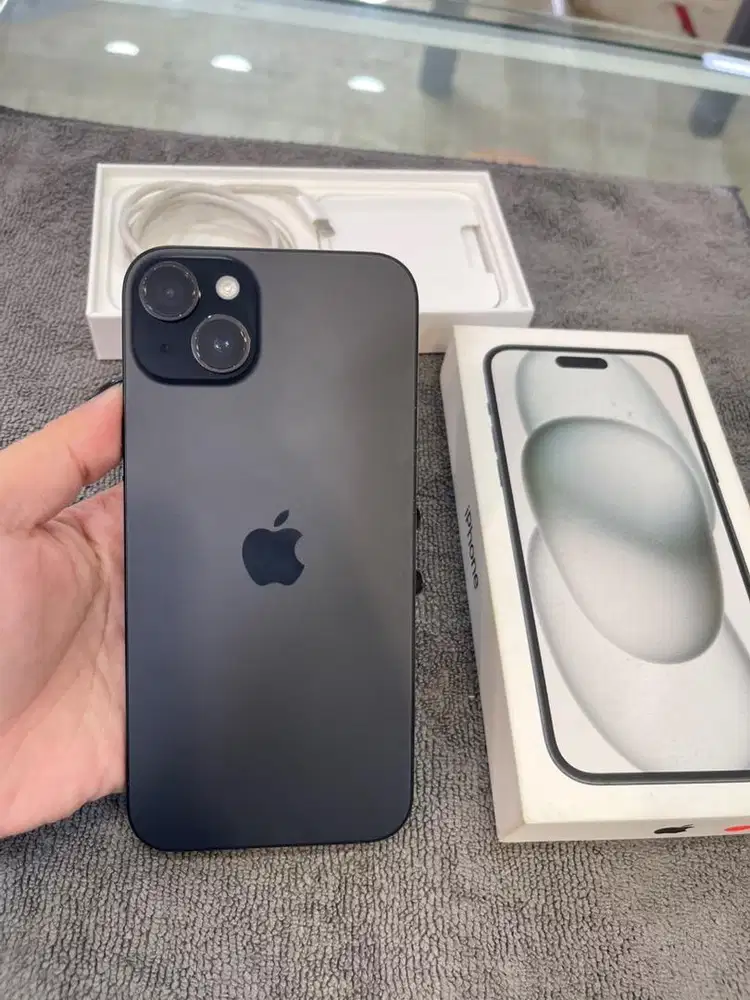 Iphone 15plus 128 ex Ibox fullset bh89%
