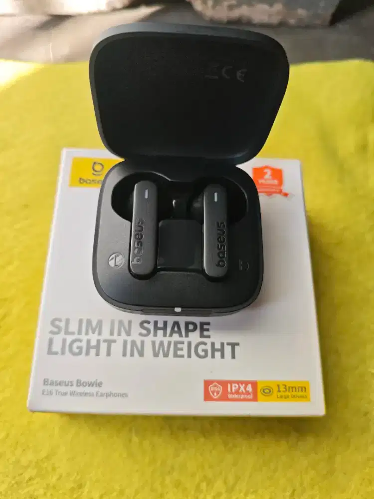 Tws bluetooth ORI BASEUS bowie e16 ngebass. Harga pas