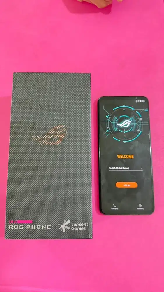 Asus ROG Phone 5 12/256GB Black RESMI Inter MULUSSS