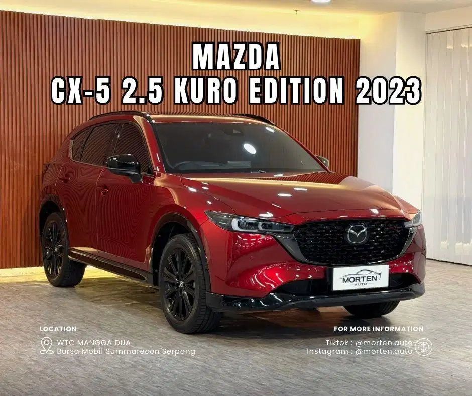 Mazda CX-5 Kuro 2023 odo 12 Ribuan