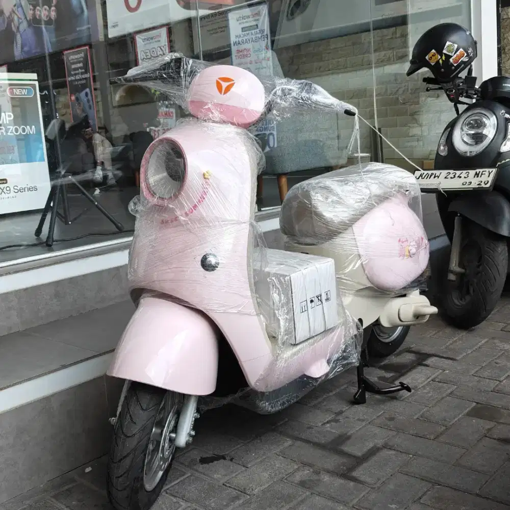 sepeda listrik terbaru Yadea Meow Siap Antar