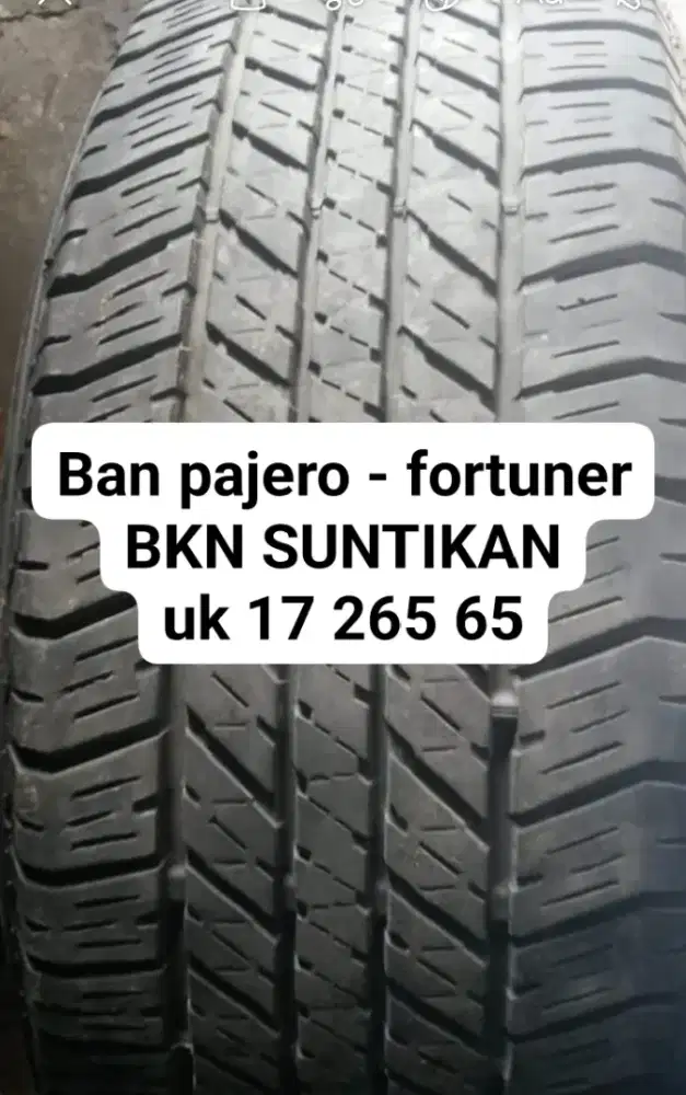 Ban fortuner BKN SUNTIKAN 17 265 65