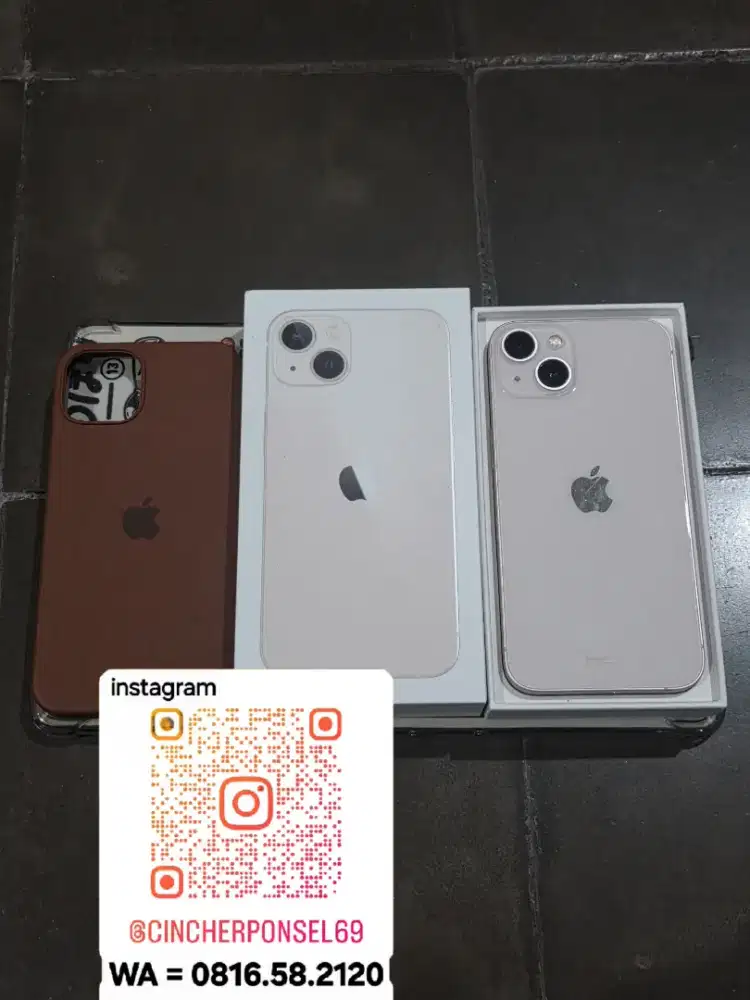 Jual IPHONE 13 128gb iBox tangan pertama