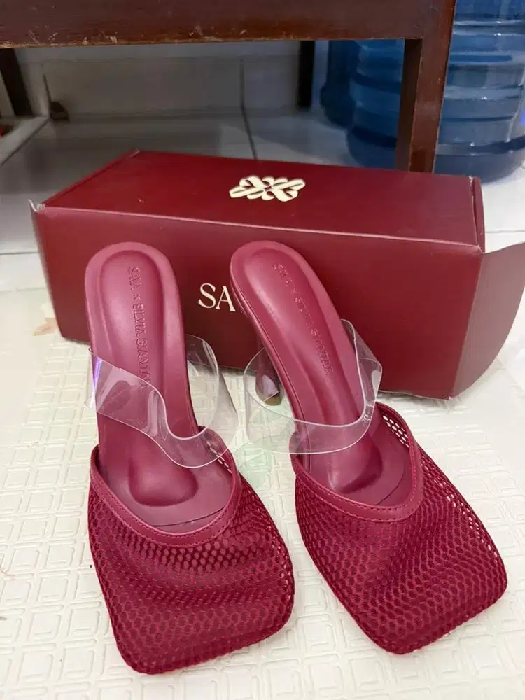 SAVA HEELS MAROON