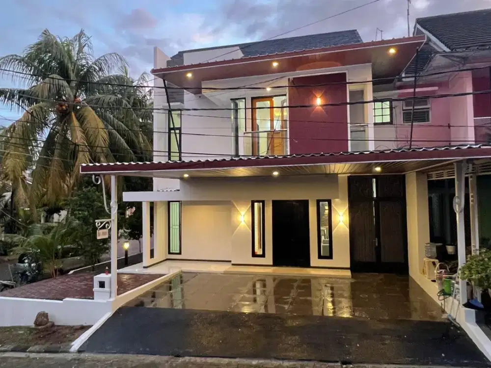 Jual Rumah Siap huni Desain Minimalis Modern  di Kawasan Premium Cibubur lokasi Sangat Strategis