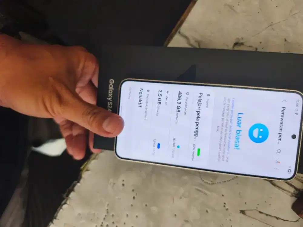 Samsung S24 8/512Gb 5G resmi mlus benget lngkp no minus bs tker tambah