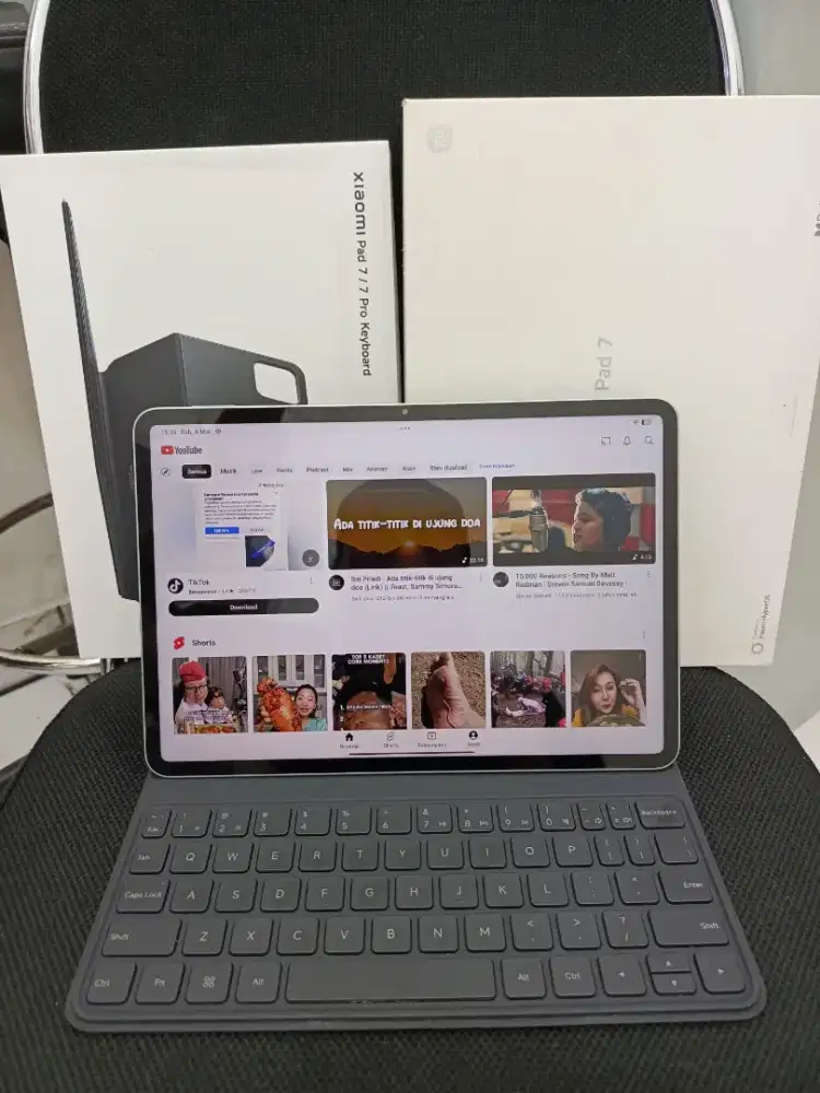 Xiaomi Pad 7 8/256 Dan Xiaomi Keyboard Original