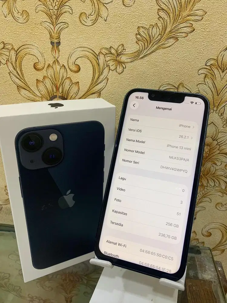 iphone 13 mini 256gb resmi ibox mulus