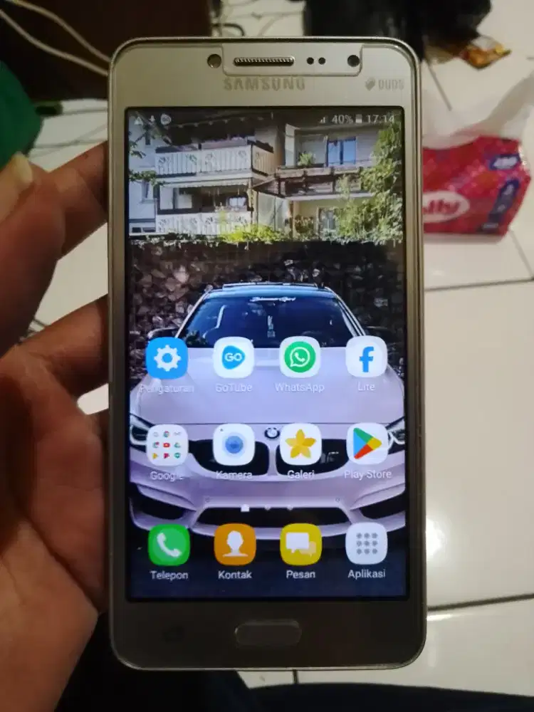 Samsung galaxy J2 prime 4G layar 5 in gold