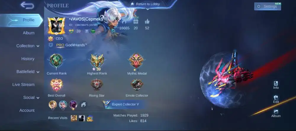 Jual akun mobile legends murah dan berkelas