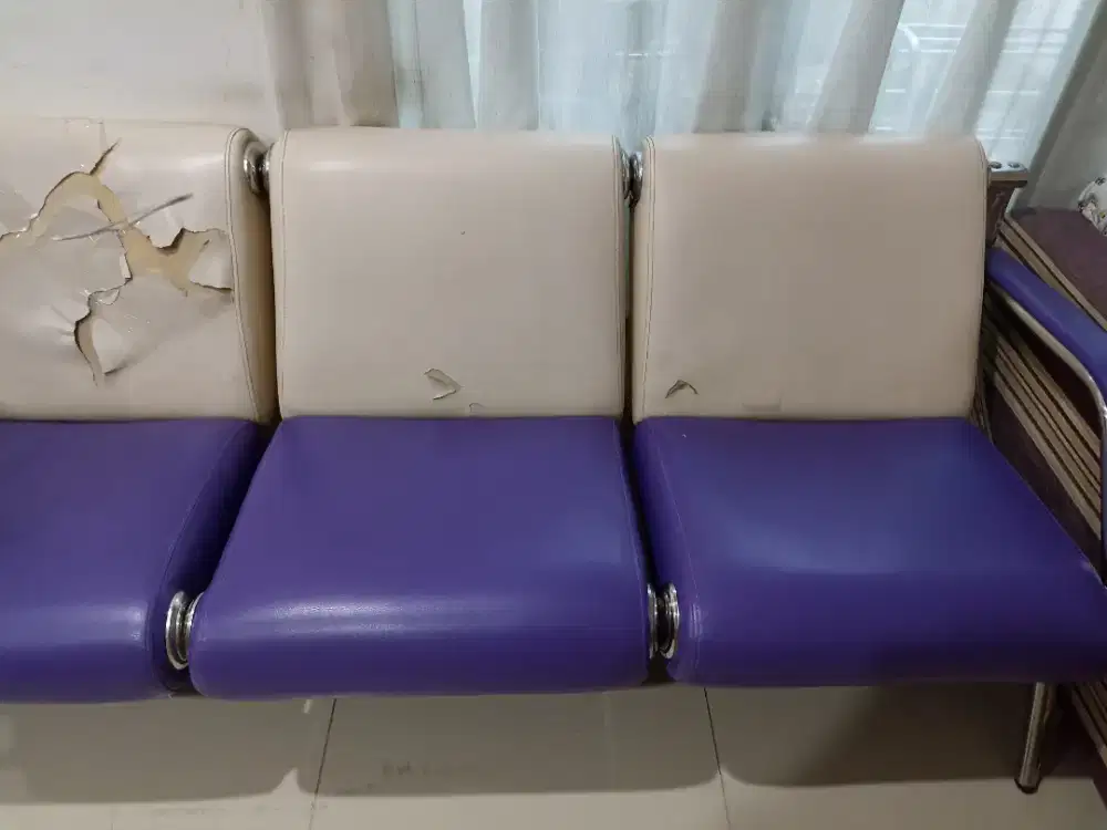 Sofa Ungu Ruang Tamu 3 Dudukan