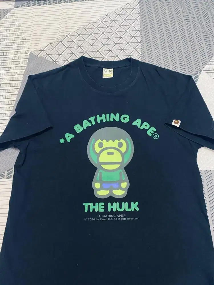 Kaos bathing ape Hulk