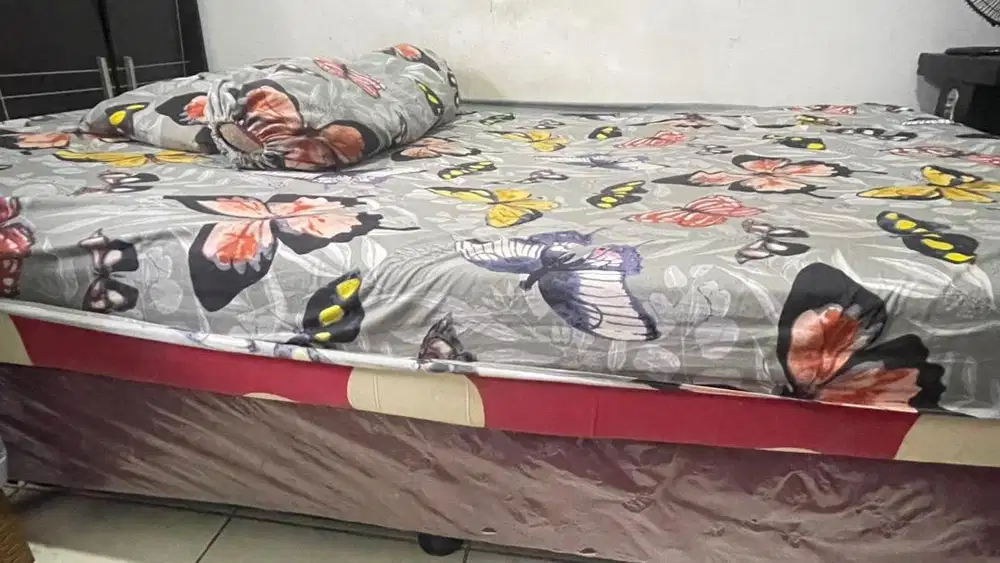 EDISI PINDAHAN - Spons Tebal + Divan Ukuran Single