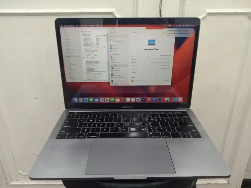 Macbook PRO 13 2019 Core i5/RAM 8GB/SSD 128GB/CC 3 Normal FULLSET