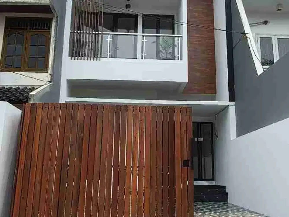 Dijual rumah baru design scandinavian siaphuni di Pondok Kelapa dalam Komplek