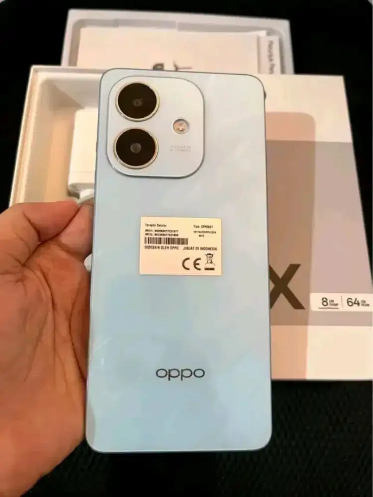 Oppo A3X Fullset Mulus