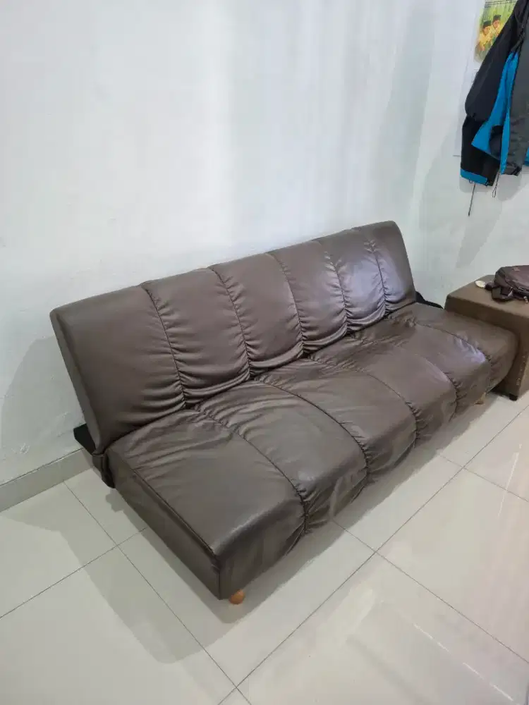 Jual Sofa Bed Kulit