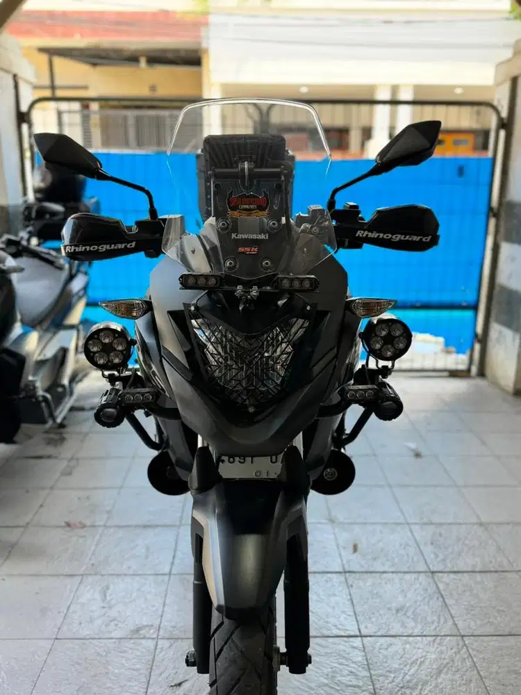 JUAL VERSYS 250X UPGRADE 300CC BY SSK FULL HEDON TOURING ADVENTURE