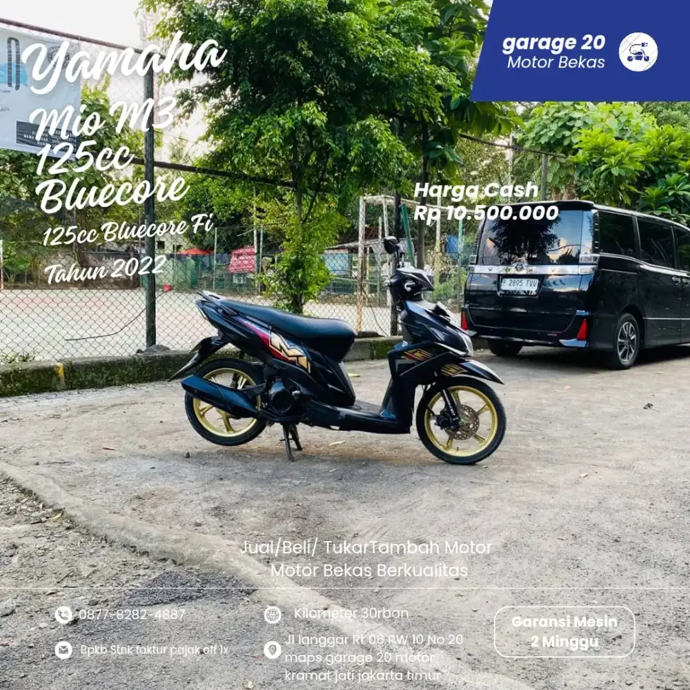 Yamaha Mio M3 125cc Bluecore Fi Tahun 2022