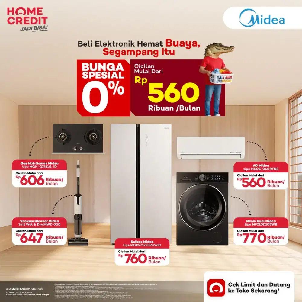 Kredit DP 0% televisi