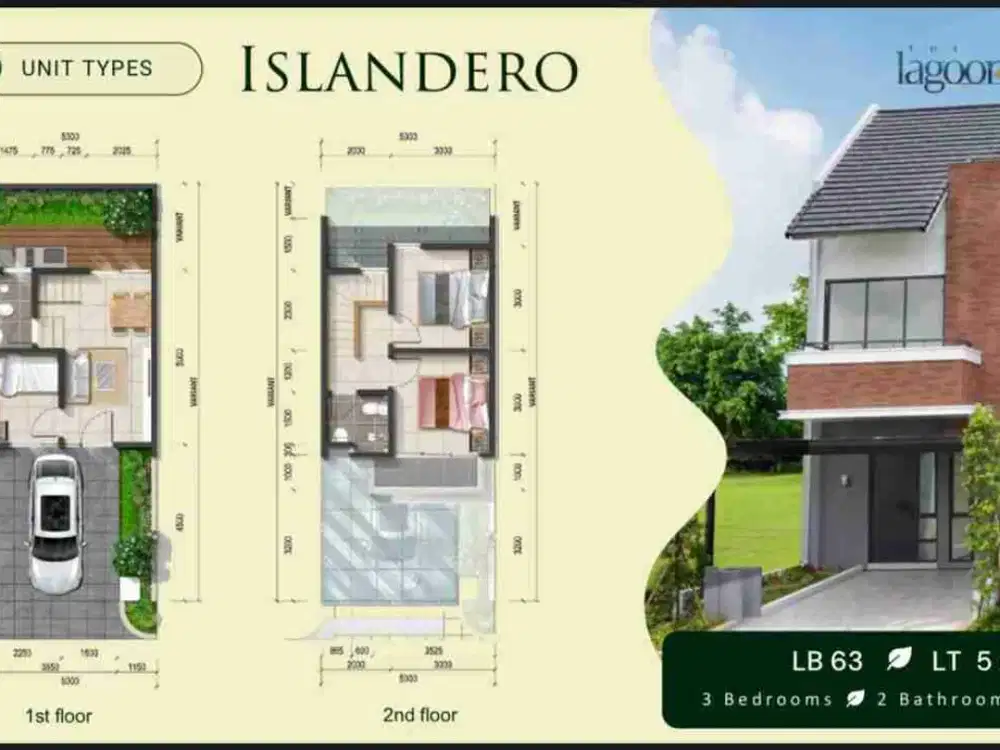 RUMAH 2 LANTAI DI PERUMAHAN BUKIT GOLF CIBUBUR