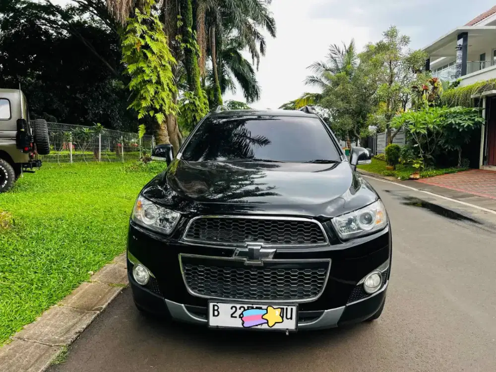 CHEVROLET CAPTIVA DIESEL 2.0 FL2 HITAM 2013 SUPER TERAWAT