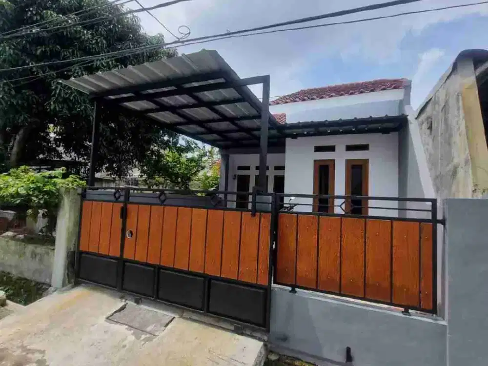 Jual cepat Rumah baru 400juta sudah baliknama dekat st Pondok Rajeg Cibinong