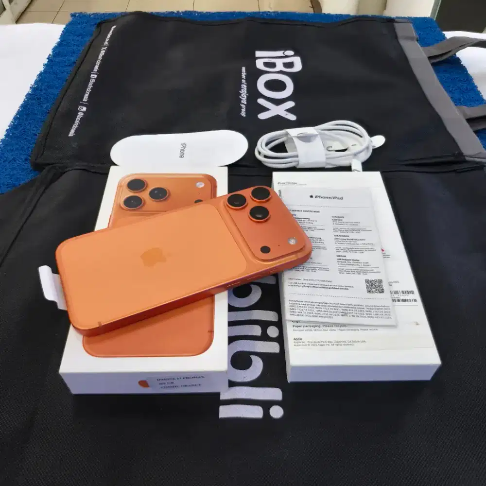 Iphone 17 Pro Max 256gb Pakai 4 Bln 99,9% Like new Grs resmi iBox