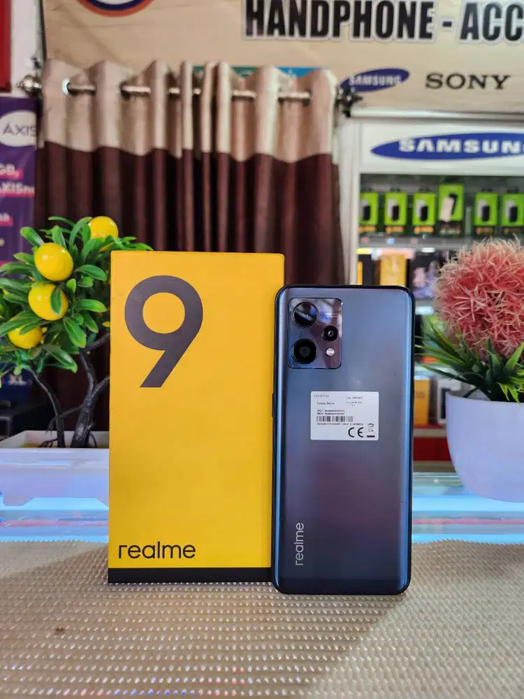 Realme 9 Ram Ram 8+8Gb/ 128Gb Fullset Original 100% Like New Bergarans