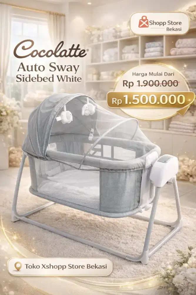 Box bayi cocolatte automatic pake remote