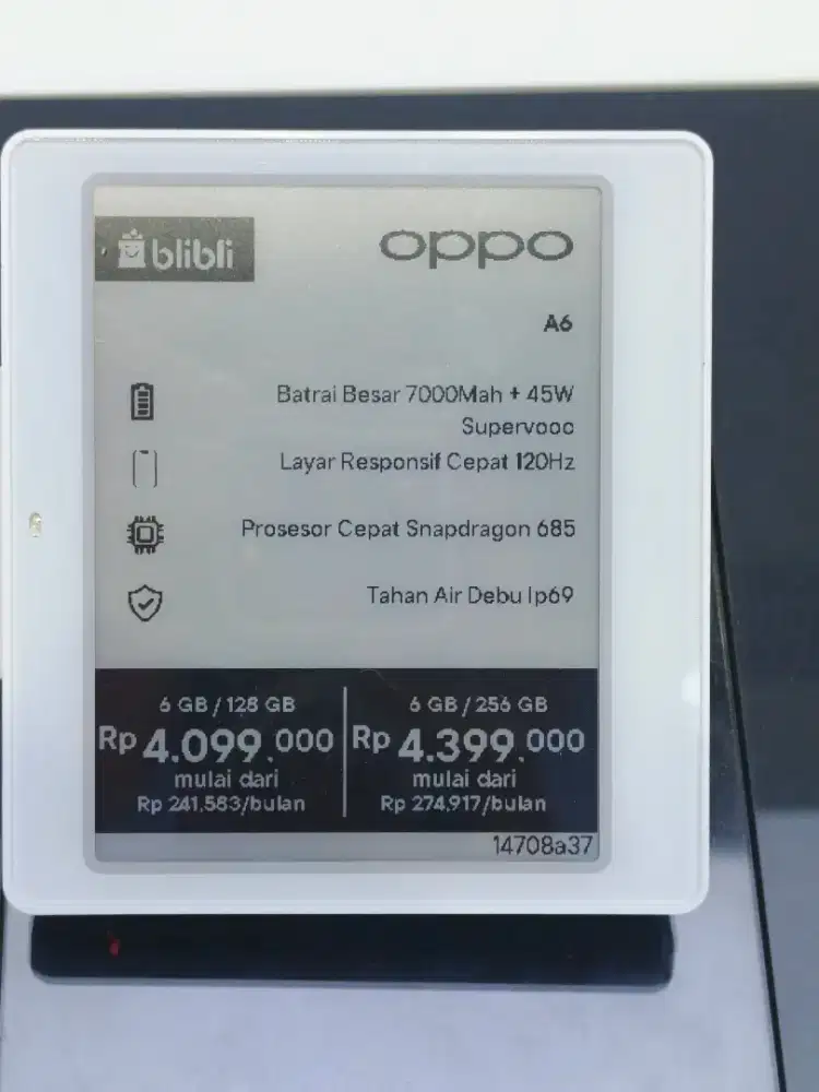 OPPO  A6 18GblB / 128 GB