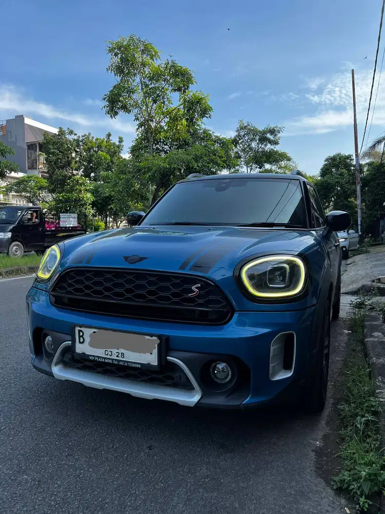 Mini cooper countryman S 2022 Biru Blue 2023 2021 dijual Cepet Bu