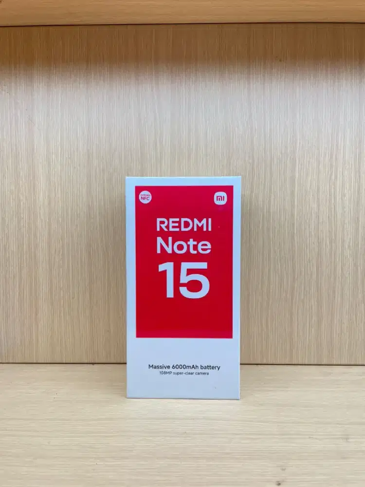 REDMI NOTE 15 RAM 8/256 GB GARANSI RESMI