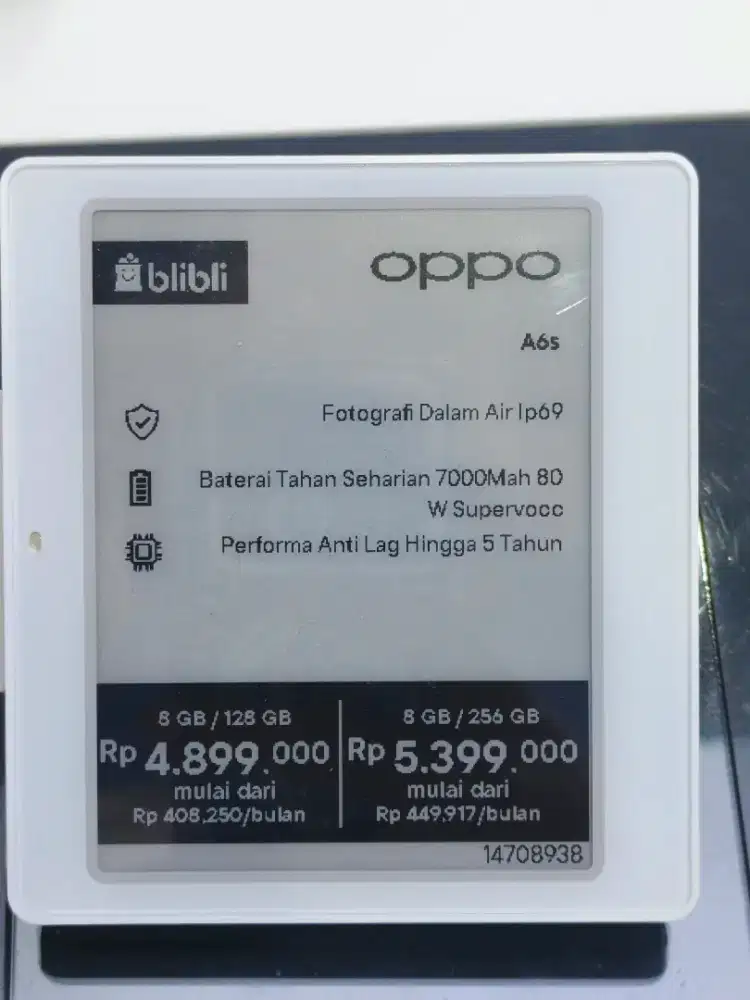 OPPO A6S 24GB / 128 GB