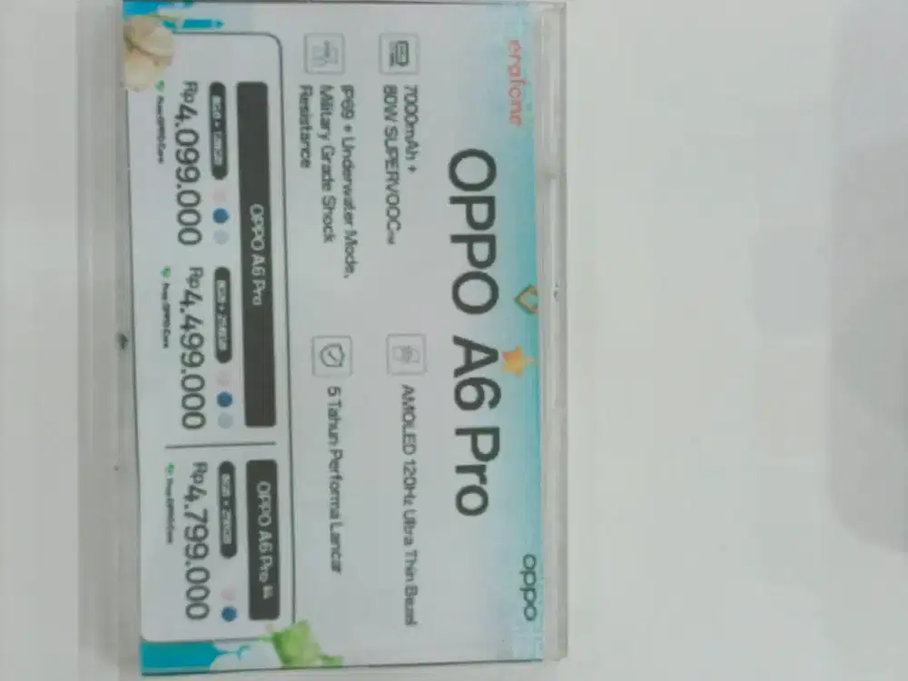 OPPO A6 PRO 16GB / 128 GB