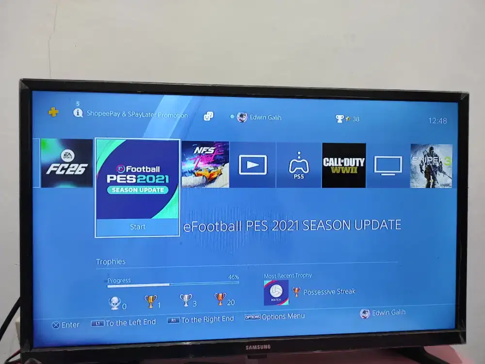 PS4 Bekas Original 500 GB