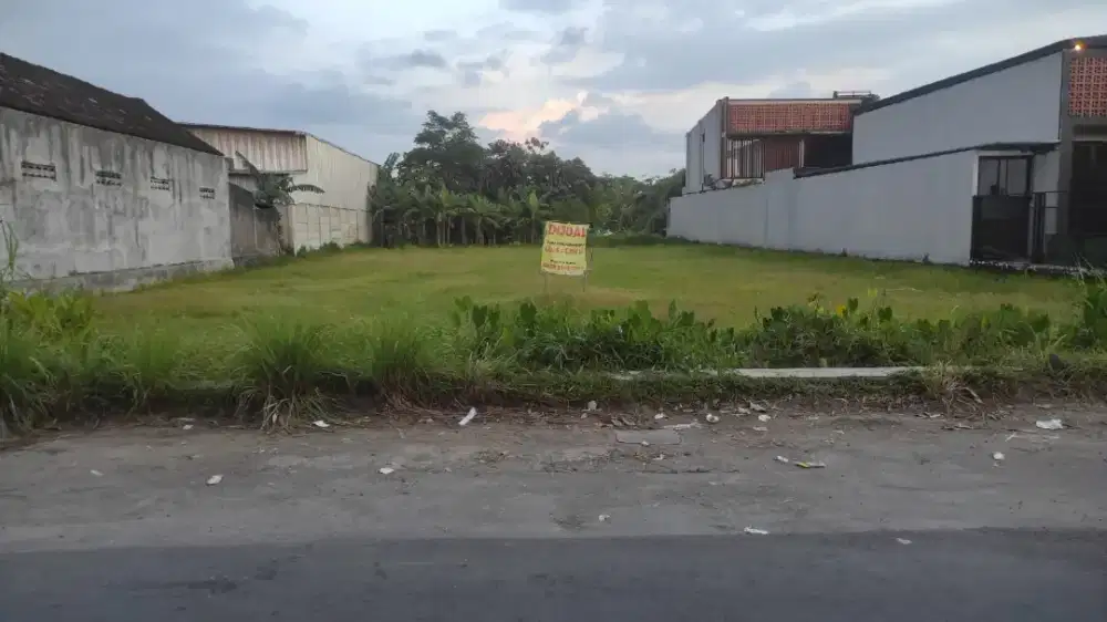 DIJUAL TANAH PEKARANGAN KAWASAN PERUMAHAN DAERAH SLEMAN YOGYAKARTA