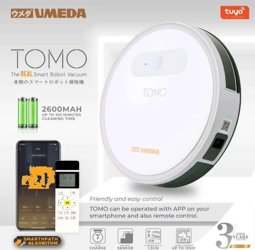 Umeda Tomo Robot Pembersih dan Pel