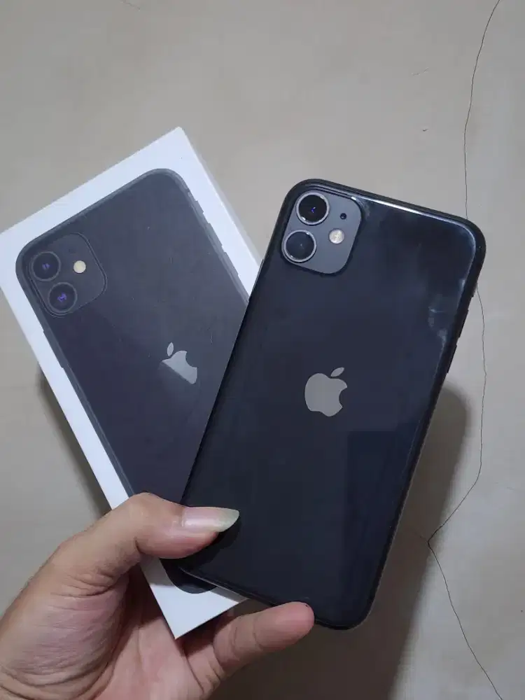 iPhone 11 128gb garansi resmi iBox fullset mulus no minus